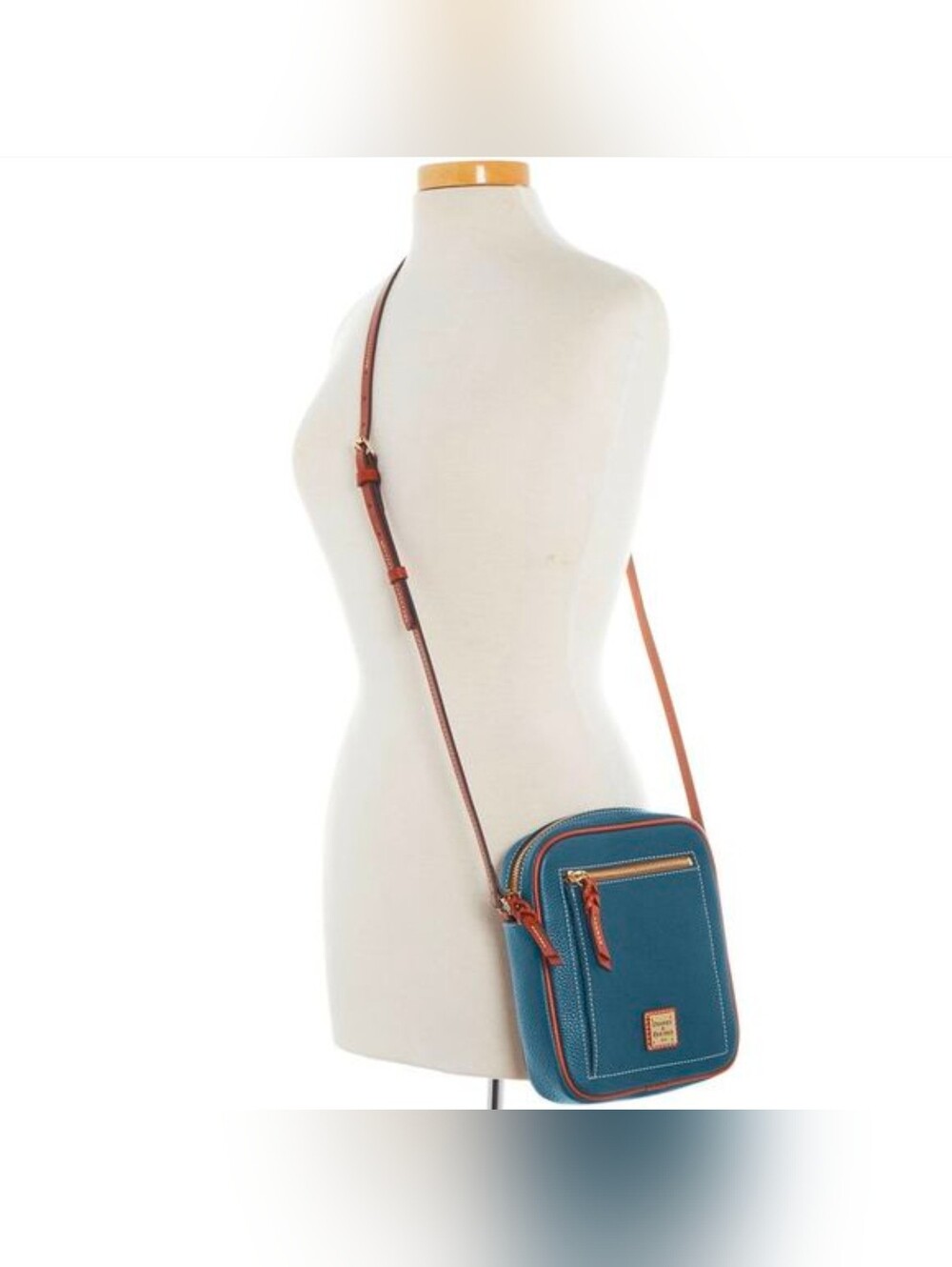 Dooney & Bourke Pebbled Leather Camera Crossbody - Picture 4 of 14